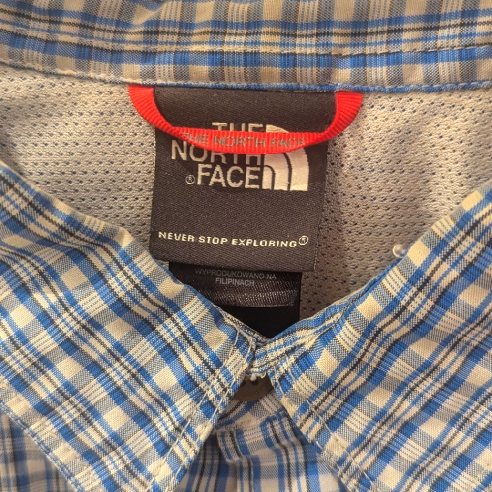 Northface button up short sleeve men's shirt